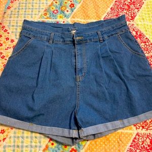 High waist shorts